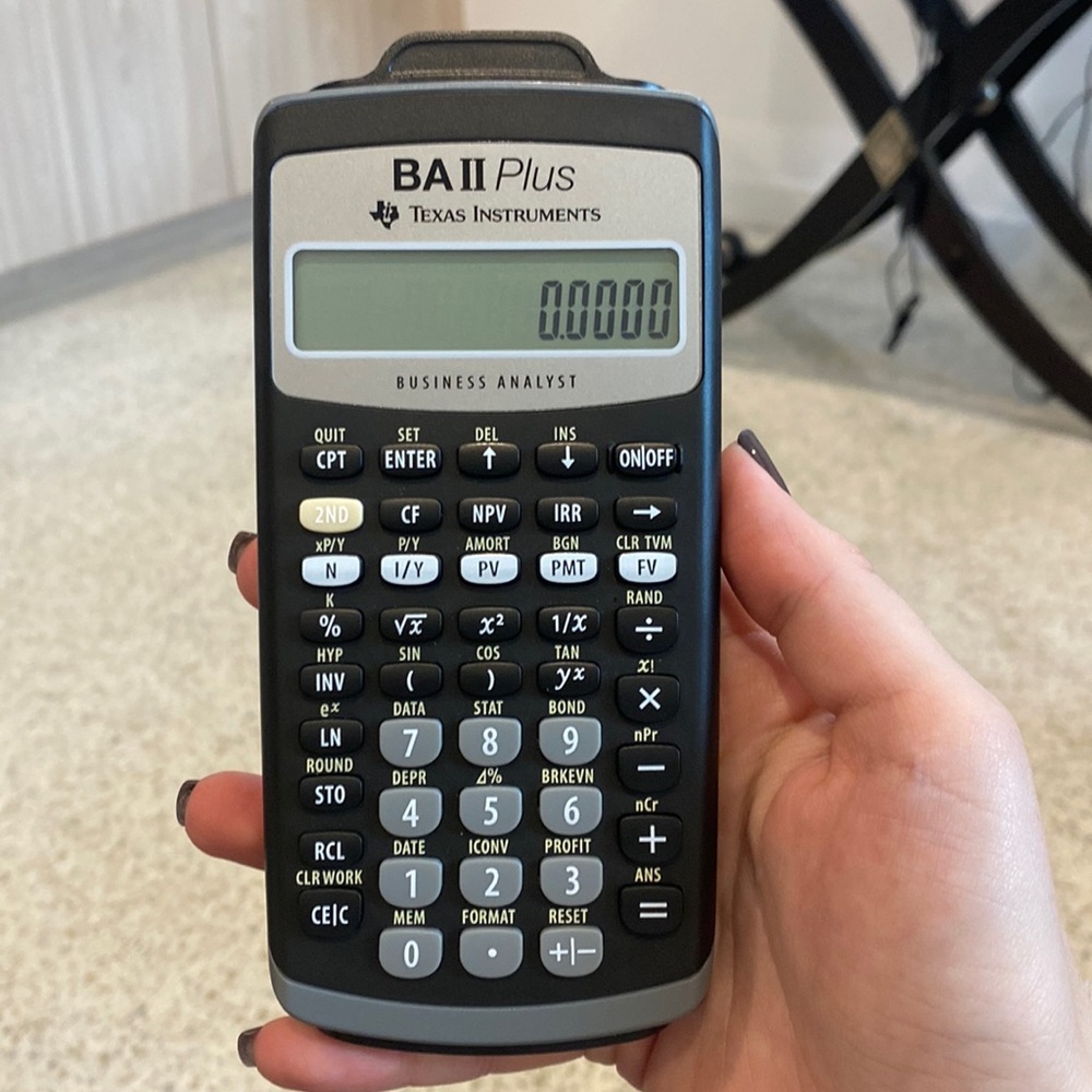 Texas Instruments BA II Plus Business Analyst Calculator